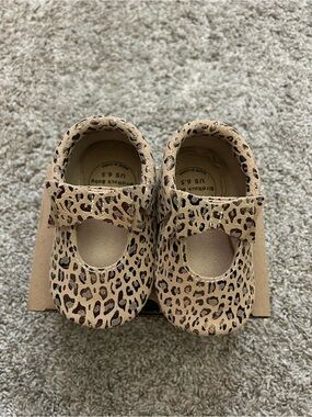 Baby Mary Jane Shoes in Leopard Print - Childrens Footwear